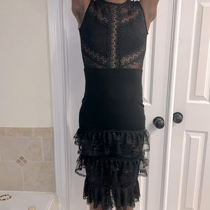 Black Lace Dress Size Small